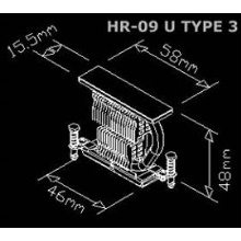 THERMALRIGHT HR-09U TYPE 3 Passive MOSFET Cooler