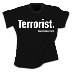T-SHIRT - GAMERSWEAR Terrorist (black) CZE Triko s krátkým rukávem L (5058)