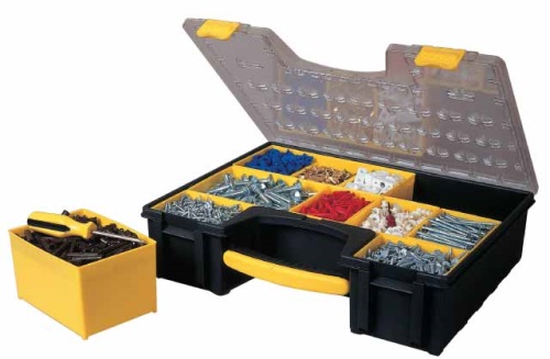 Stanley 1-92-749 - BOX plastový - organizér  42,3x33,4x10,2cm, s držadlem, PRO