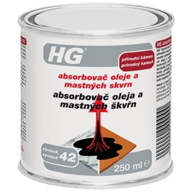 HG Absorbovač oleje a mastných skvrn 250ml