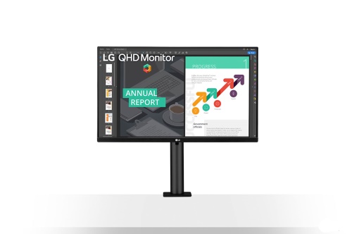 27" LG LED 27QN880 - QHD,IPS,Ergo,USB-C,HDMI2x,DP