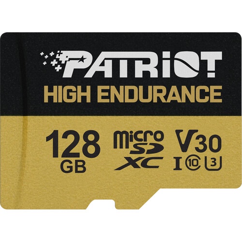 Patriot V30 U3/micro SDXC/128GB/95MBps/UHS-I U3 / Class 10/+ Adaptér