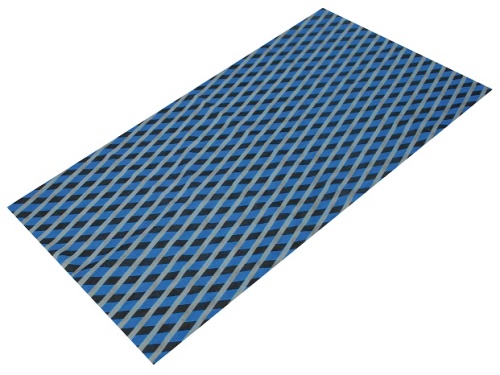 Sportovní šátek SULOV, černo-modrý