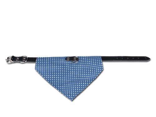02142-02 obojek SANTA FE šátek 40*1,6 černo-modrá